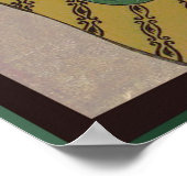 Leesbrief voor Japanse vrouw Poster (Hoek)