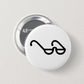 leesbril ronde button 5,7 cm (Voorkant /achterkant)