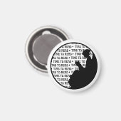  leesdame magneet voor boekenliefhebbers (Voorkant / Achterkant)