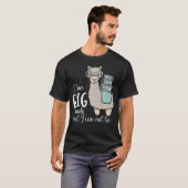 Leesdecoratie voor Llama Premium T-shirt (Voorkant volledig)