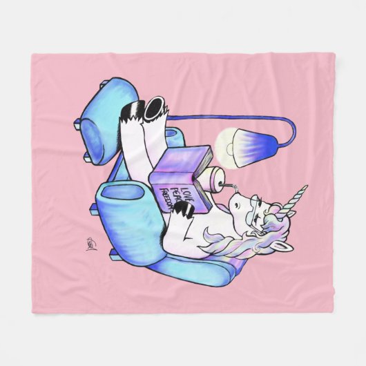 Leeseenheid Fleece Deken (Voorkant (Horizontaal))