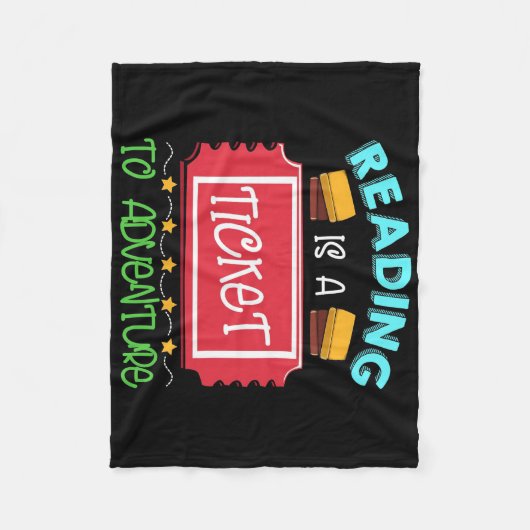 Leeseenheid voor lezer is een kaartje voor het avo fleece deken (Voorkant)