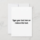 Leesend Elephant: Ik ben Nuts for Books Save The Date (Achterkant)