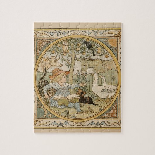 Leesend Fun Puzzle Legpuzzel (Verticaal)