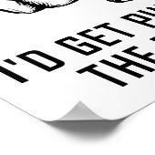 Leesend Minds Punch Funny Poster (Hoek)