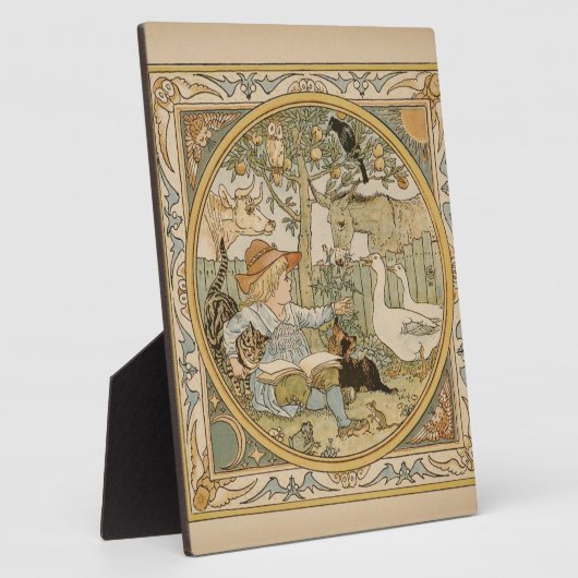 Leesend vuurplak fotoplaat (Zijkant)