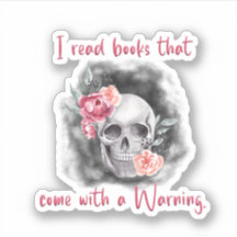 Leesende Sticker, Booknerd, Gift for Book Lover