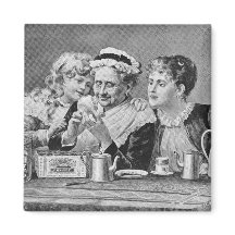 Leesende thea Leaves