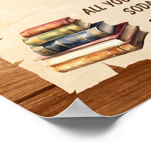 Leesgeest week leraar flyer poster (Hoek)