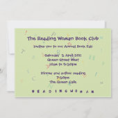 Leesgewicht vrouw 7x5 kaart (Achterkant)