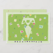 Leesgewicht vrouw 7x5 kaart (Voorkant / Achterkant)