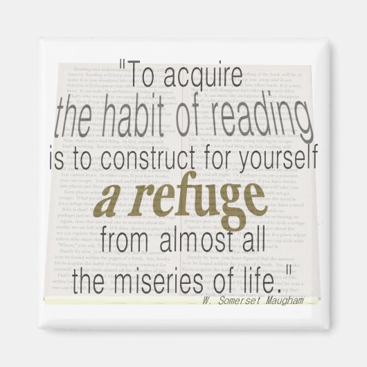 Leesgewoonte Magneet (Voorkant)