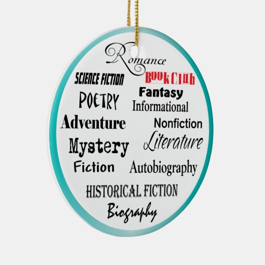 Leesgroep zoveel keuzes keramisch ornament (Rechts)