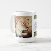 Leesheid over haar moord koffiemok (Voorkant links)