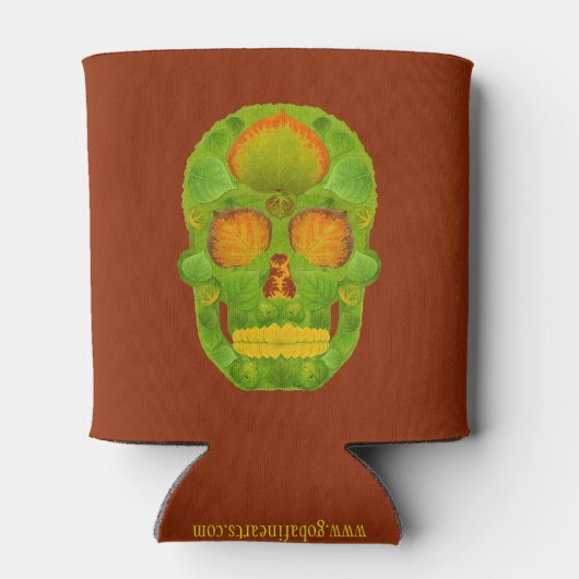 Leeshuid van spen 10 blikjeskoeler (Achterkant)