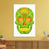 Leeshuid van spen 10 canvas afdruk (Insitu (Woonkamer))