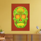 Leeshuid van spen 10 canvas afdruk (Insitu (Woonkamer))