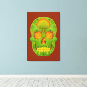 Leeshuid van spen 10 canvas afdruk (Insitu (Houten vloer))