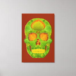 Leeshuid van spen 10 canvas afdruk