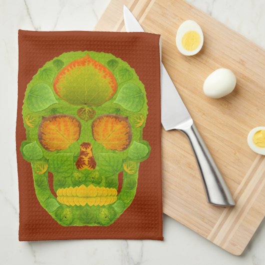 Leeshuid van spen 10 theedoek (Quarter Fold)