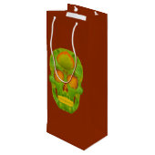 Leeshuid van spen 10 wijn cadeautas (Achterkant Gekanteld)