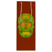 Leeshuid van spen 10 wijn cadeautas (Voorkant)