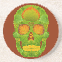 Leeshuid van spen 10 zandsteen onderzetter