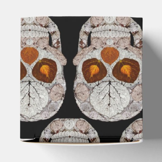 Leeshuid van spen 11 bedankdoosjes (Bovenkant)