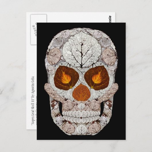 Leeshuid van spen 11 briefkaart (Voorkant / Achterkant)