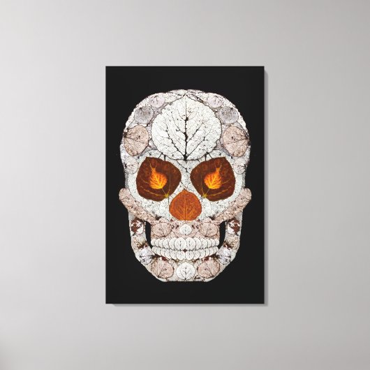 Leeshuid van spen 11 canvas afdruk (Voorkant)