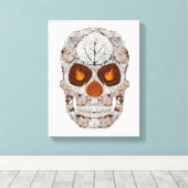 Leeshuid van spen 11 canvas afdruk (Insitu (Houten vloer))