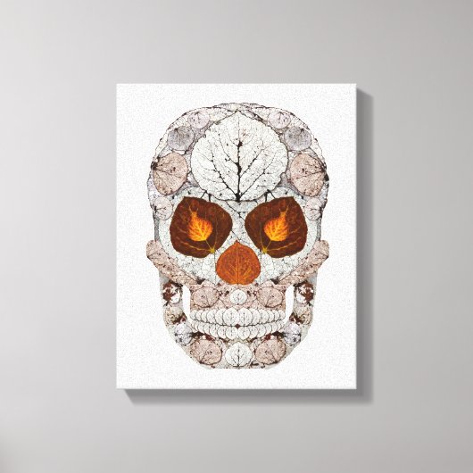 Leeshuid van spen 11 canvas afdruk (Voorkant)