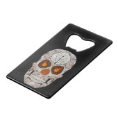 Leeshuid van spen 11 creditkaart flessenopener (Voorkant Gekanteld)