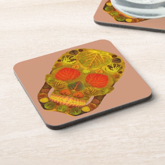 Leeshuid van spen 12 bier onderzetter (Linkerzijde)