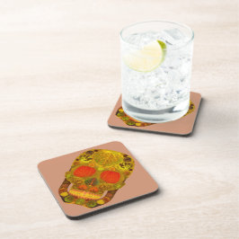 Leeshuid van spen 12 bier onderzetter