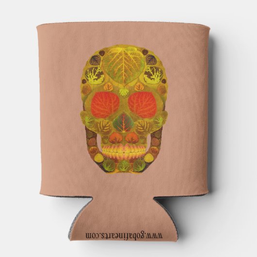 Leeshuid van spen 12 blikjeskoeler (Achterkant)