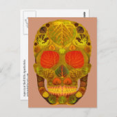 Leeshuid van spen 12 briefkaart (Voorkant / Achterkant)