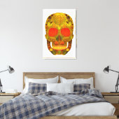 Leeshuid van spen 12 canvas afdruk (Insitu (Slaapkamer))