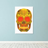 Leeshuid van spen 12 canvas afdruk (Insitu (Houten vloer))