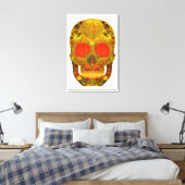 Leeshuid van spen 12 canvas afdruk (Insitu (Slaapkamer))