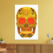 Leeshuid van spen 12 canvas afdruk (Insitu (Woonkamer))