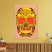 Leeshuid van spen 12 canvas afdruk (Insitu (Woonkamer))