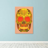 Leeshuid van spen 12 canvas afdruk (Insitu (Houten vloer))