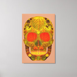 Leeshuid van spen 12 canvas afdruk