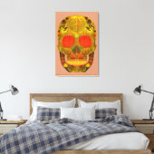 Leeshuid van spen 12 canvas afdruk (Insitu (Slaapkamer))
