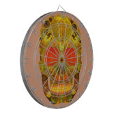 Leeshuid van spen 12 dartbord (Voorkant Links)