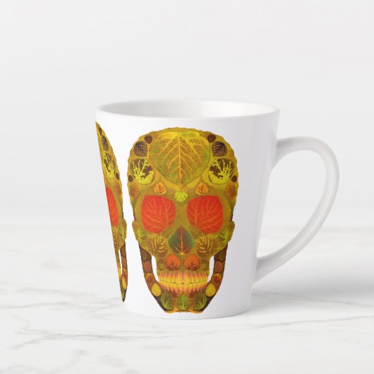 Leeshuid van spen 12 latte mok (Rechts)