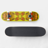 Leeshuid van spen 12 persoonlijk skateboard (Horizontaal)