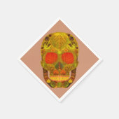 Leeshuid van spen 12 servetten (Hoek)