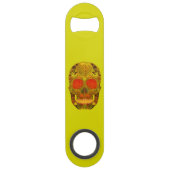 Leeshuid van spen 12 speed flessenopener (Achterkant)